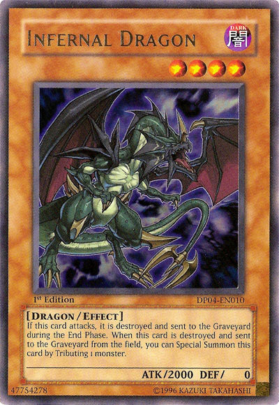 Infernal Dragon [DP04-EN010] Ultra Rare | Odin's Place