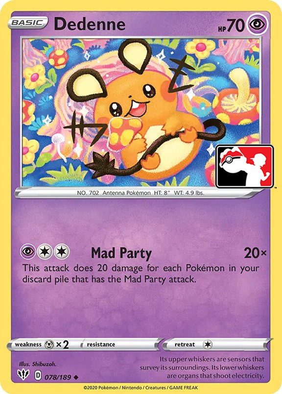 Dedenne (078/189) [Prize Pack Series One] | Odin's Place