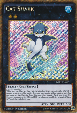 Cat Shark [PGL2-EN016] Gold Secret Rare | Odin's Place