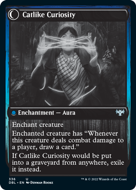 Mischievous Catgeist // Catlike Curiosity [Innistrad: Double Feature] | Odin's Place