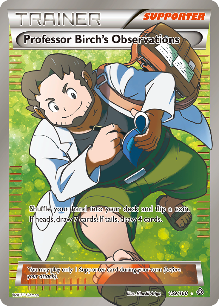 Professor Birch's Observations (159/160) [XY: Primal Clash] | Odin's Place