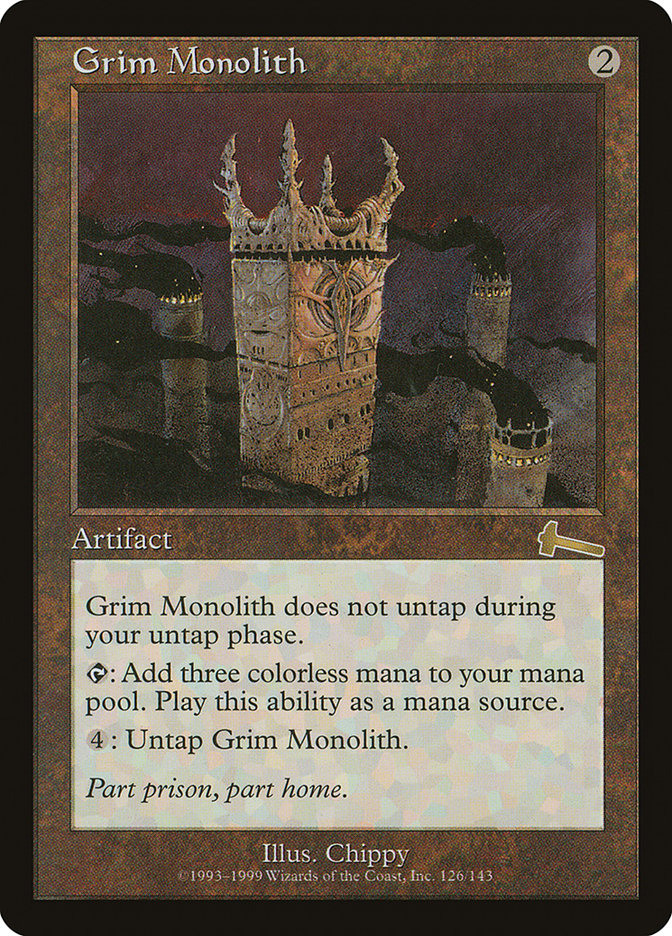Grim Monolith (126) [Urza's Legacy] | Odin's Place