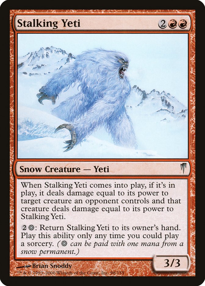 Stalking Yeti (98) [Coldsnap] | Odin's Place