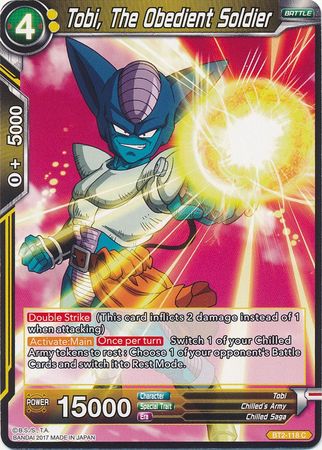 Tobi, The Obedient Soldier (BT2-118) [Union Force] | Odin's Place