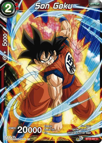Son Goku (BT16-007) [Realm of the Gods] | Odin's Place