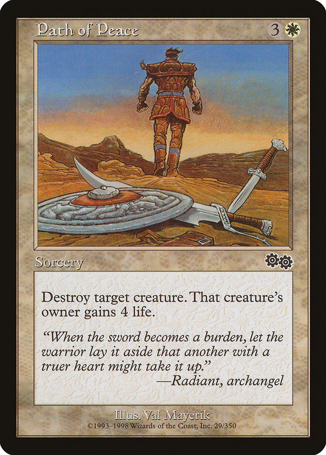 Path of Peace (29) [Urza's Saga] | Odin's Place