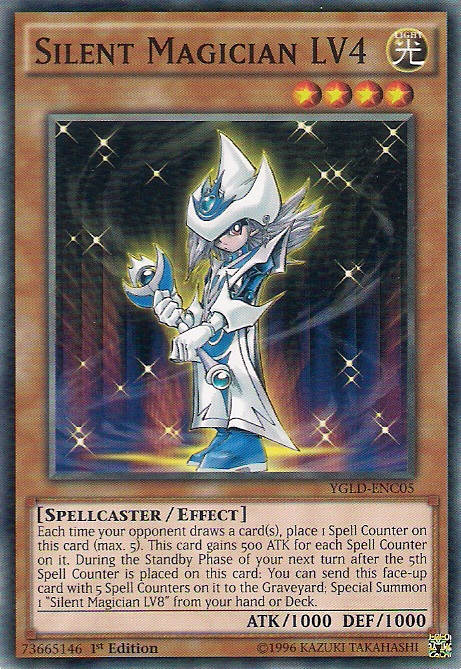 Silent Magician LV4 [YGLD-ENC05] Common | Odin's Place