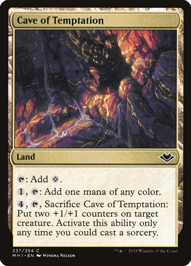 Cave of Temptation (237) [Modern Horizons] | Odin's Place