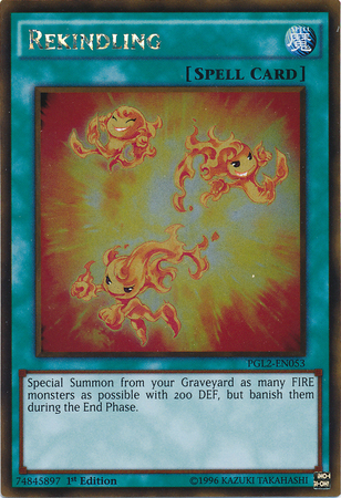 Rekindling [PGL2-EN053] Gold Rare | Odin's Place