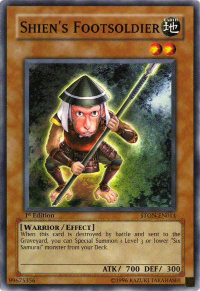 Shien's Footsoldier [STON-EN014] Common | Odin's Place
