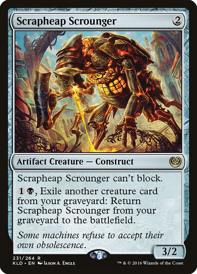 Scrapheap Scrounger (231) [Kaladesh] | Odin's Place