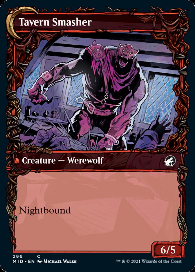 Tavern Ruffian // Tavern Smasher (Showcase Equinox) [Innistrad: Midnight Hunt] | Odin's Place