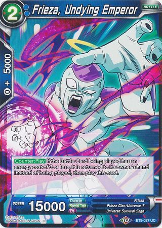 Frieza, Undying Emperor (BT9-027) [Universal Onslaught] | Odin's Place