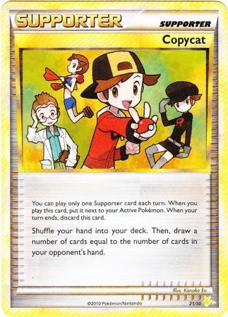 Copycat (21/30) [HeartGold & SoulSilver: Trainer Kit - Raichu] | Odin's Place