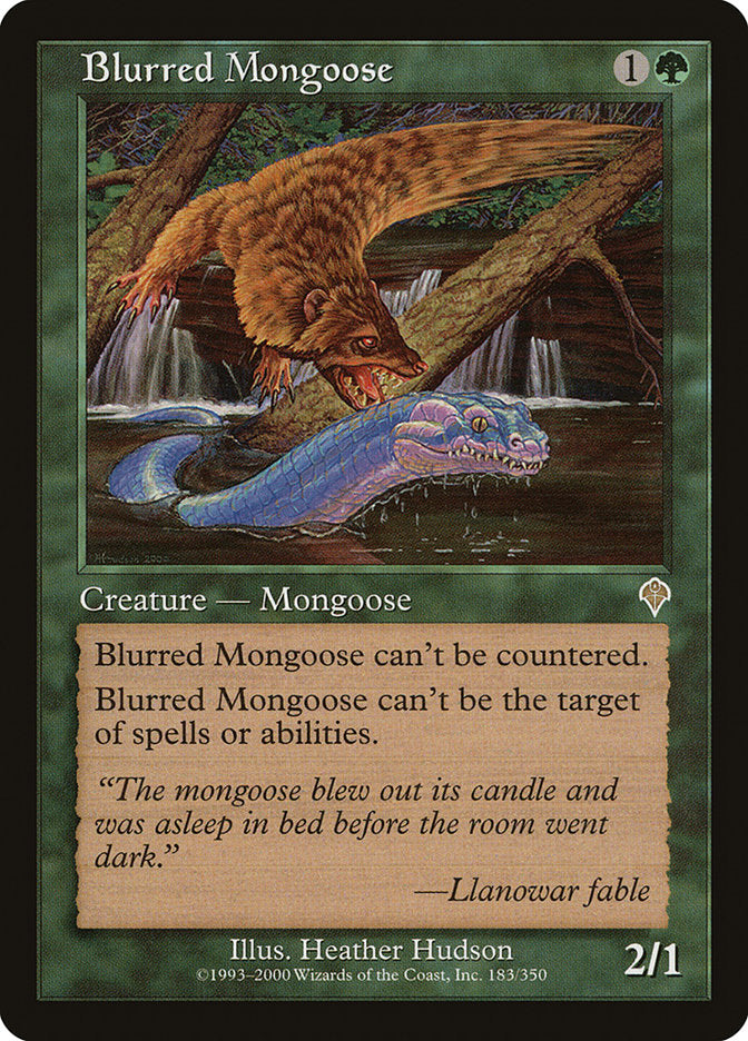 Blurred Mongoose (183) [Invasion] | Odin's Place