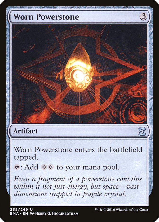 Worn Powerstone (235) [Eternal Masters] | Odin's Place