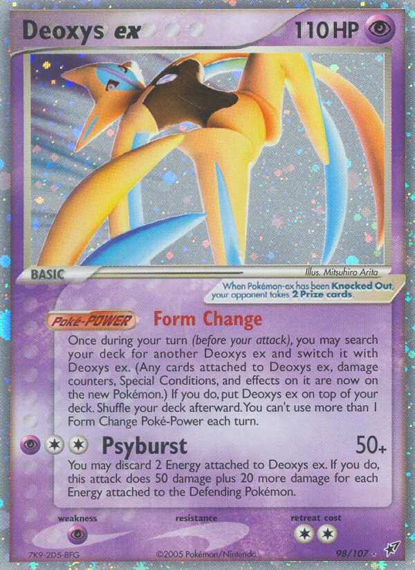 Deoxys ex (98/107) [EX: Deoxys] | Odin's Place