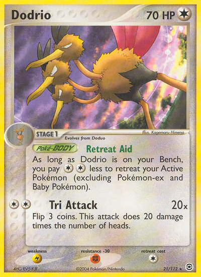 Dodrio (21/112) [EX: FireRed & LeafGreen] | Odin's Place