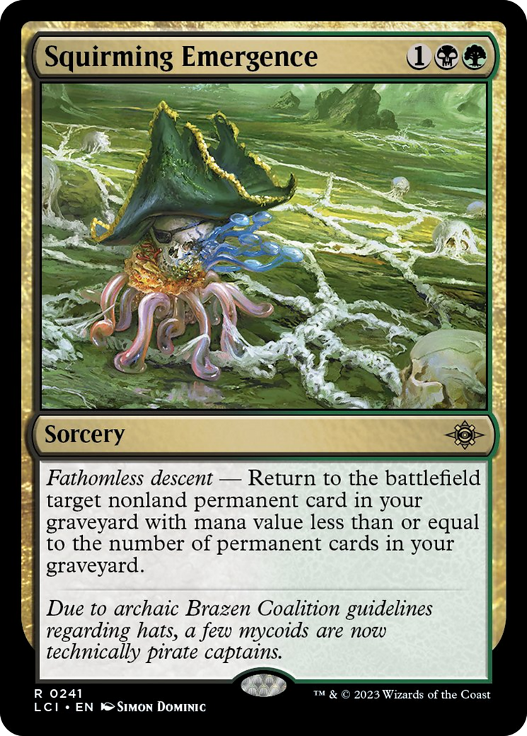 Squirming Emergence [The Lost Caverns of Ixalan] | Odin's Place