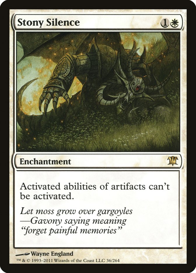 Stony Silence (36) [Innistrad] | Odin's Place