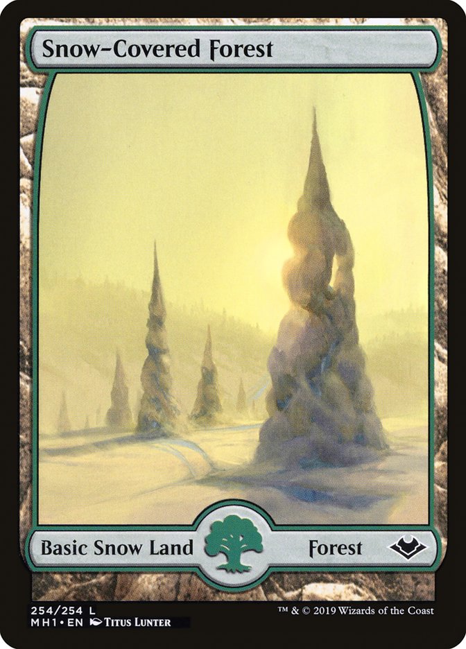 Snow-Covered Forest (254) [Modern Horizons] | Odin's Place