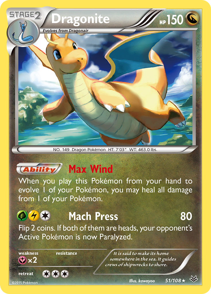 Dragonite (51/108) [XY: Roaring Skies] | Odin's Place