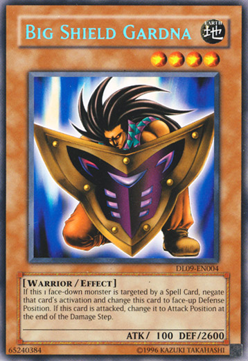 Big Shield Gardna (Blue) [DL09-EN004] Rare | Odin's Place