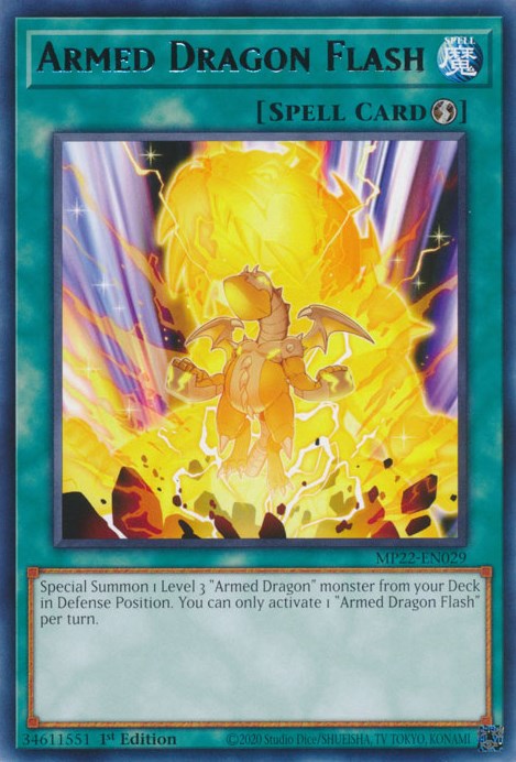 Armed Dragon Flash [MP22-EN029] Rare | Odin's Place