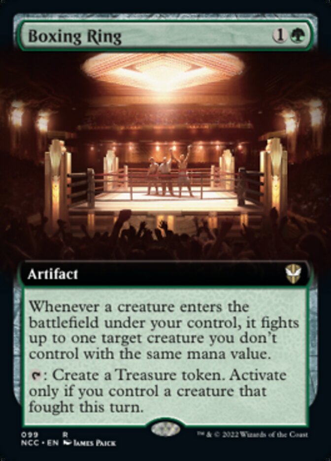 Boxing Ring (Extended Art) [Streets of New Capenna Commander] | Odin's Place