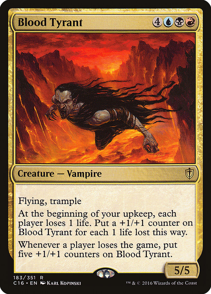Blood Tyrant (183) [Commander 2016] | Odin's Place