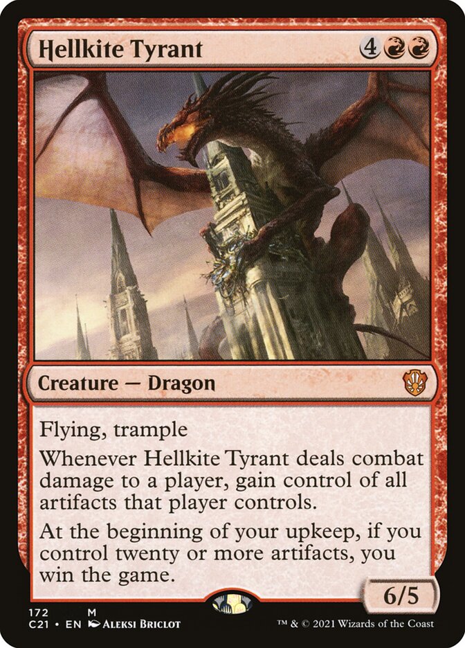 Hellkite Tyrant [Commander 2021] | Odin's Place