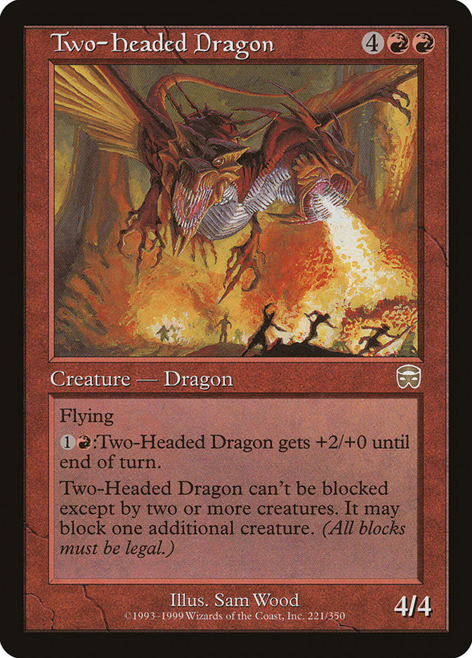 Two-Headed Dragon (221) [Mercadian Masques] | Odin's Place