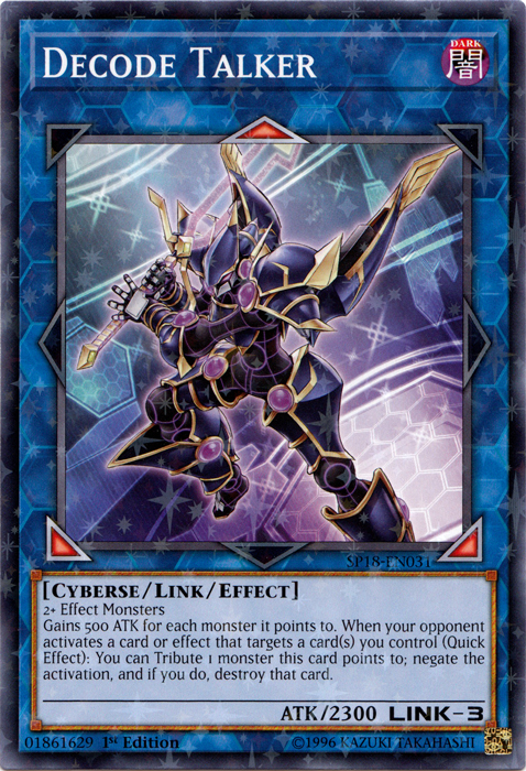 Decode Talker [SP18-EN031] Starfoil Rare | Odin's Place