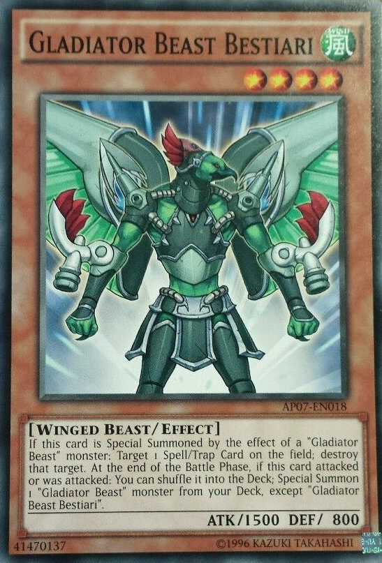 Gladiator Beast Bestiari [AP07-EN018] Common | Odin's Place
