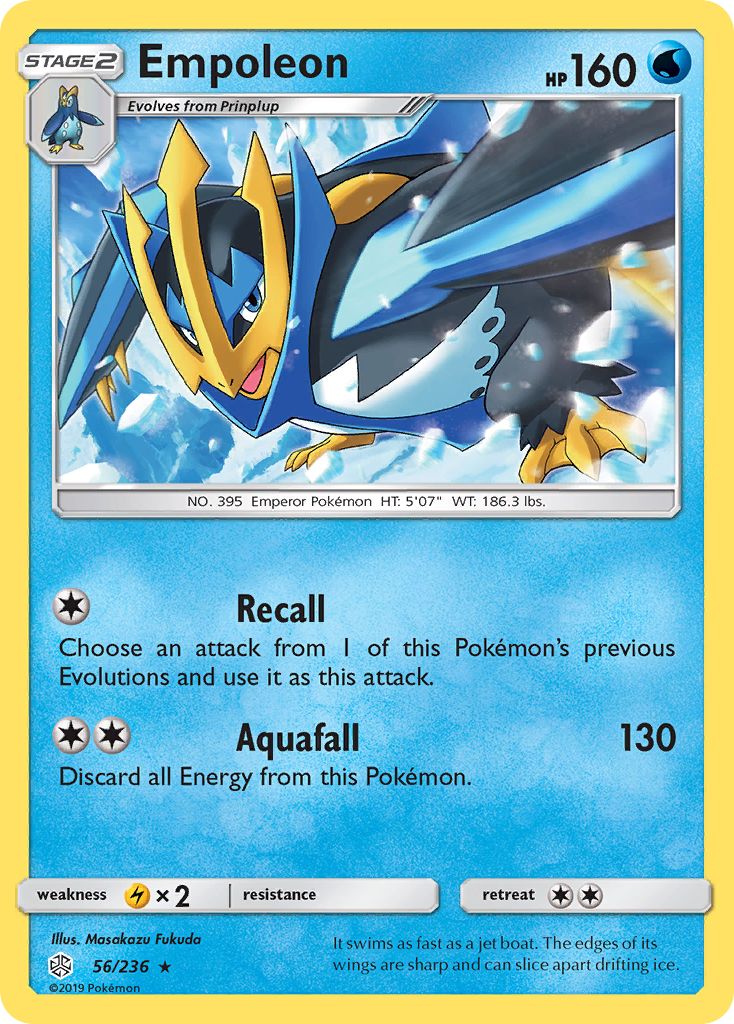 Empoleon (56/236) [Sun & Moon: Cosmic Eclipse] | Odin's Place