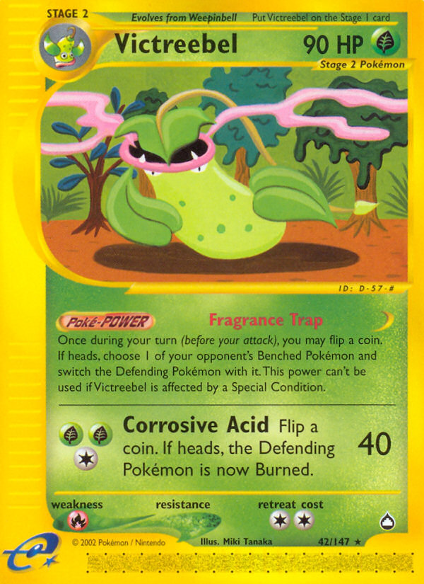Victreebel (42/147) [Aquapolis] | Odin's Place
