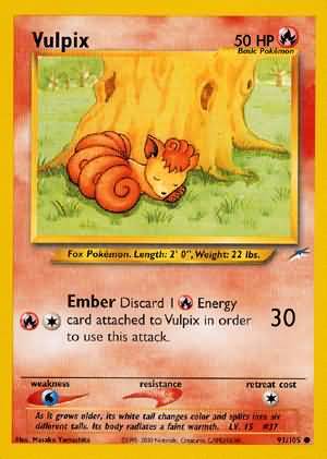 Vulpix (91/105) [Neo Destiny Unlimited] | Odin's Place