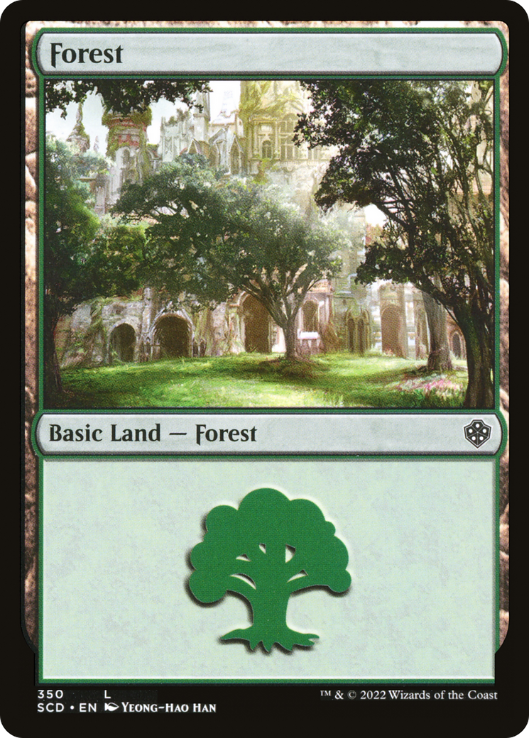 Forest (350) [Starter Commander Decks] | Odin's Place