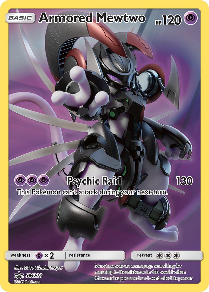 Armored Mewtwo (SM228) [Sun & Moon: Black Star Promos] | Odin's Place