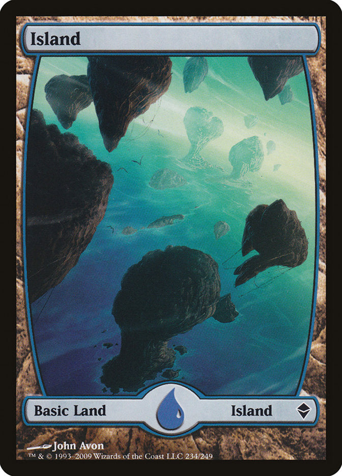 Island (234) [Zendikar] | Odin's Place