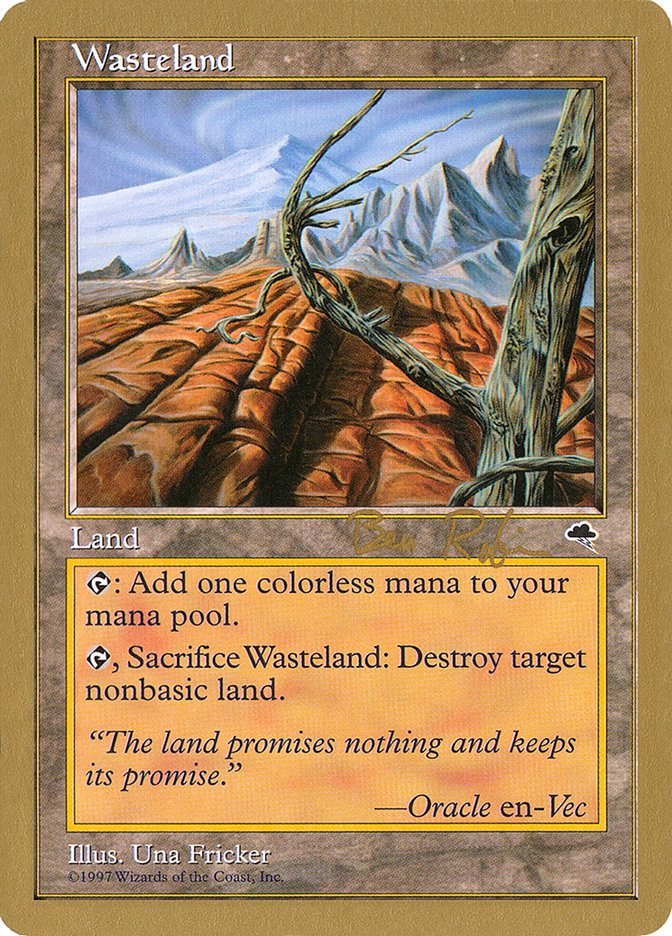 Wasteland (Ben Rubin) [World Championship Decks 1998] | Odin's Place