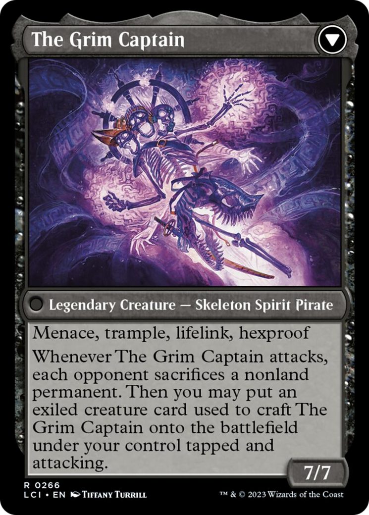 Throne of the Grim Captain // The Grim Captain [The Lost Caverns of Ixalan] | Odin's Place