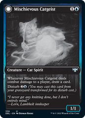 Mischievous Catgeist // Catlike Curiosity [Innistrad: Double Feature] | Odin's Place