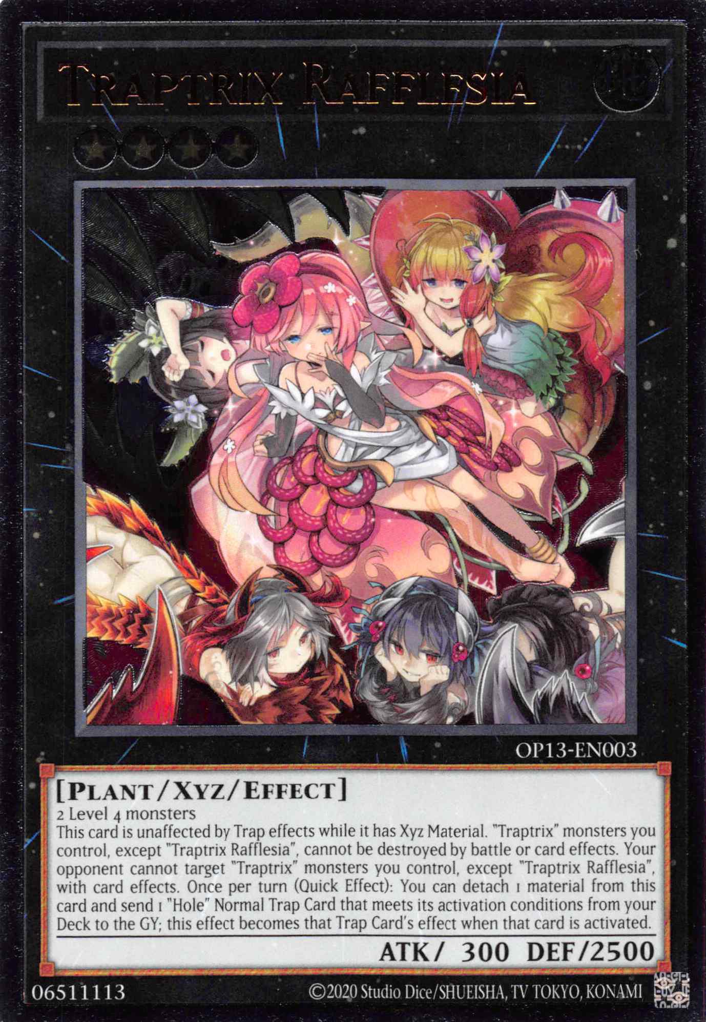 Traptrix Rafflesia [OP13-EN003] Ultimate Rare | Odin's Place