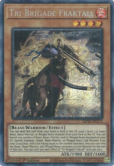 Tri-Brigade Fraktall [MP21-EN171] Prismatic Secret Rare | Odin's Place