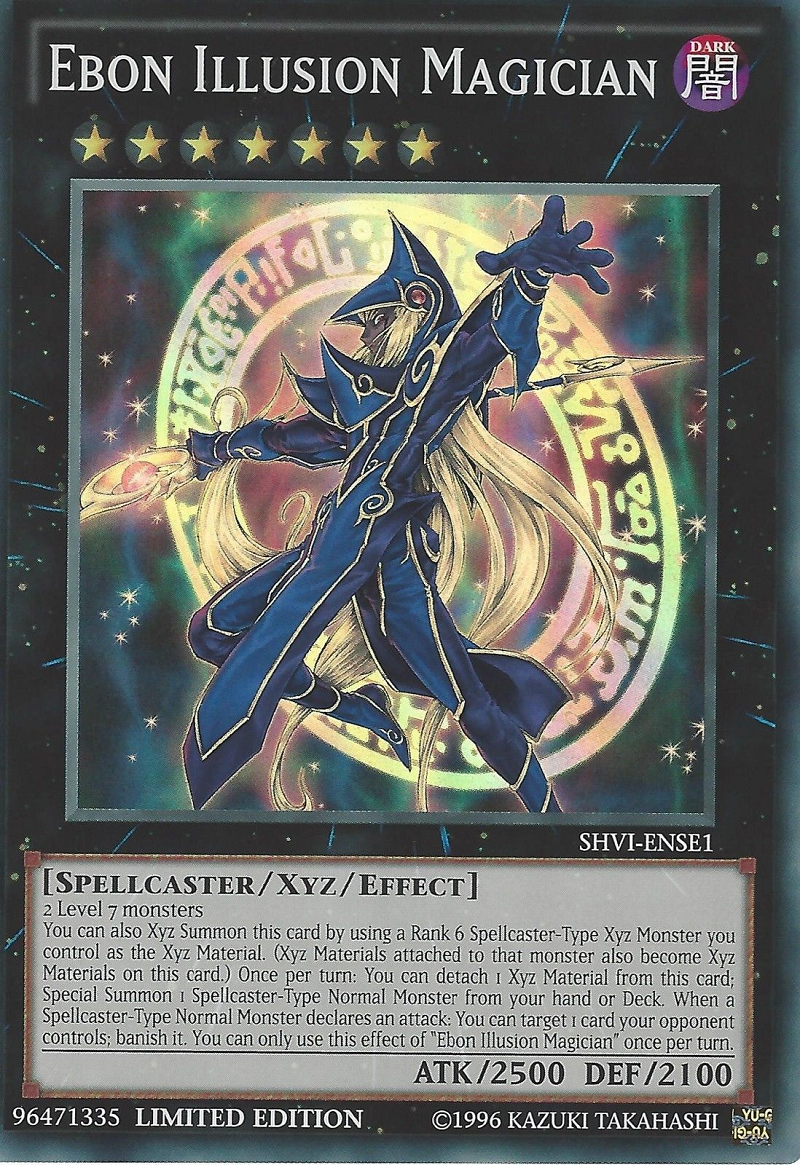 Ebon Illusion Magician [SHVI-ENSE1] Super Rare | Odin's Place
