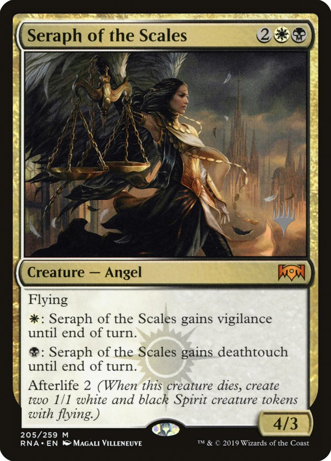 Seraph of the Scales (Promo Pack) [Ravnica Allegiance Promos] | Odin's Place