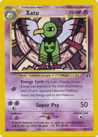 Xatu (52/75) [Neo Discovery Unlimited] | Odin's Place