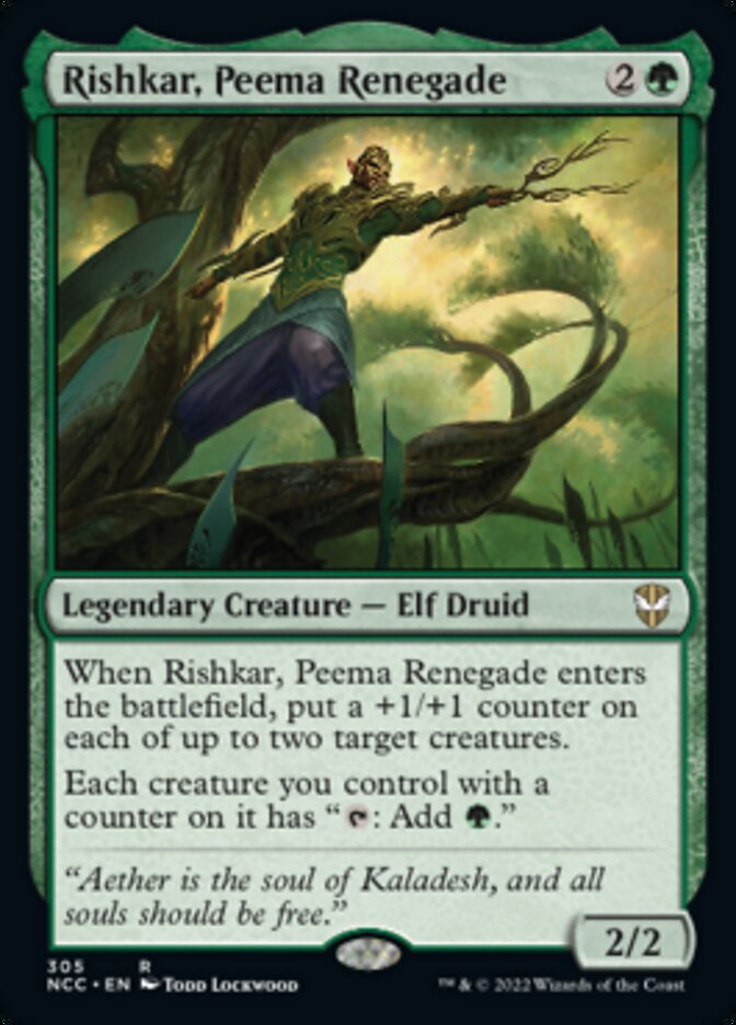 Rishkar, Peema Renegade [Streets of New Capenna Commander] | Odin's Place