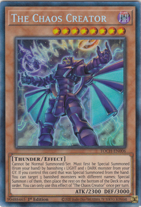 The Chaos Creator [TOCH-EN006] Collector's Rare | Odin's Place